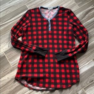 Plaid Sleep Shirt
